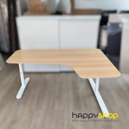 BEKANT L-Shape Working Table with Manually Adjustable Height (Discounted Item)